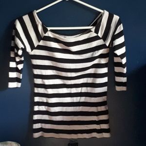 Stripped undershirt or cute top with jeans